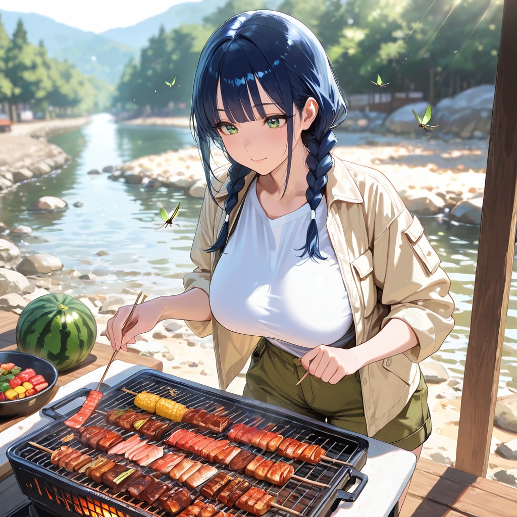 モブ子たちのリバーサイドキャンプ