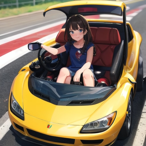 ゴーカートだけど | の人気AIイラスト・グラビア