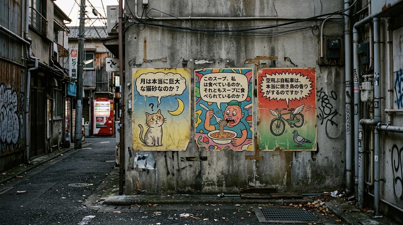路地裏ポスター