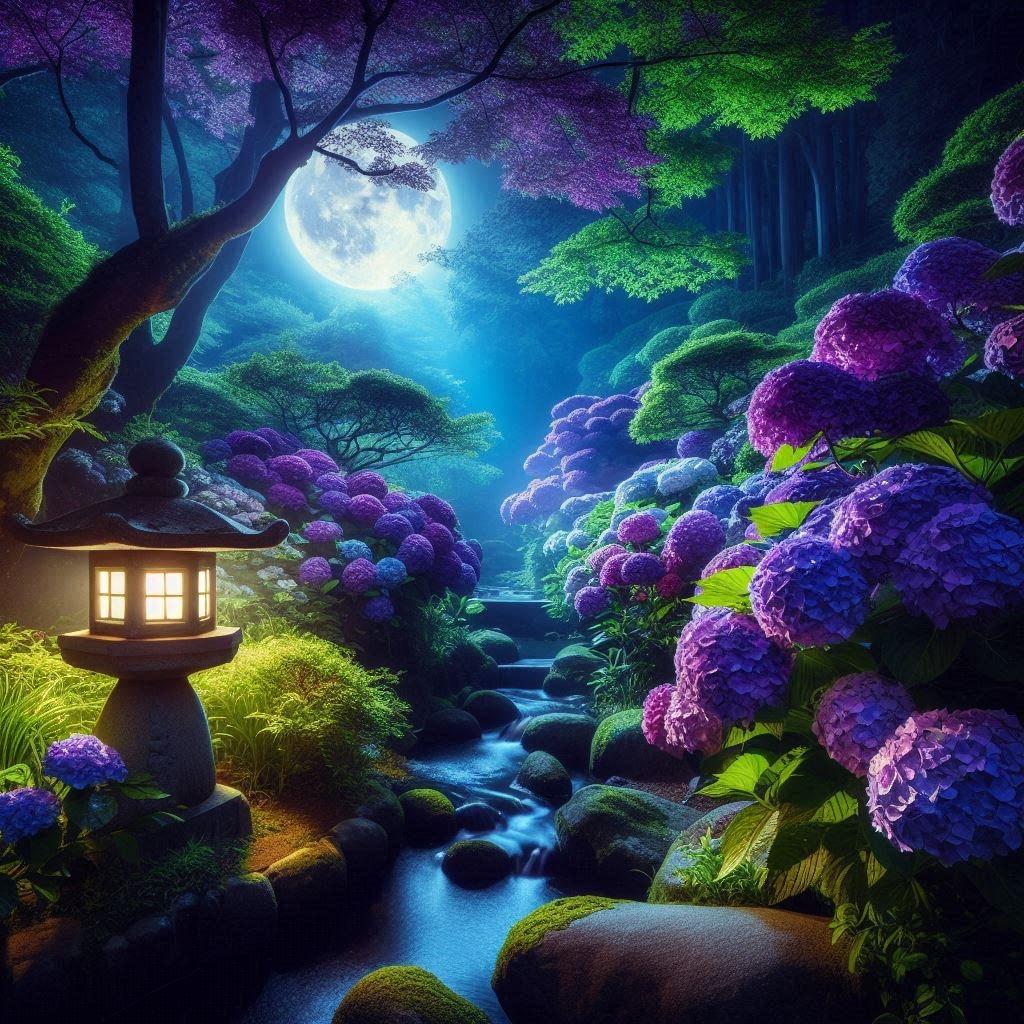 6月の花明り