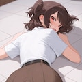 小柄な美少女の羞恥脱糞記録 3枚目