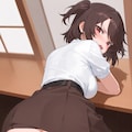 小柄な美少女の羞恥脱糞記録 5枚目