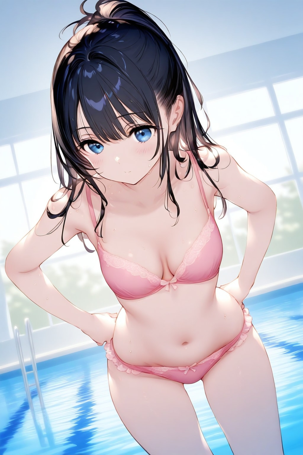 ピンクビキニの葵さん