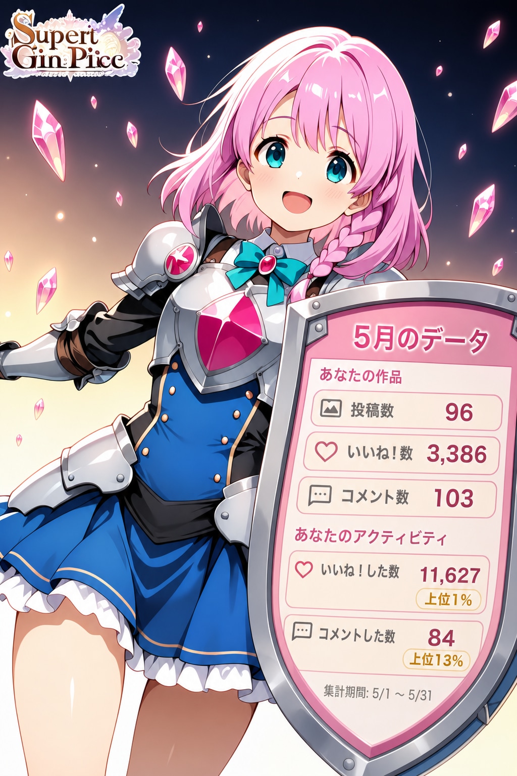 実績６月、５月