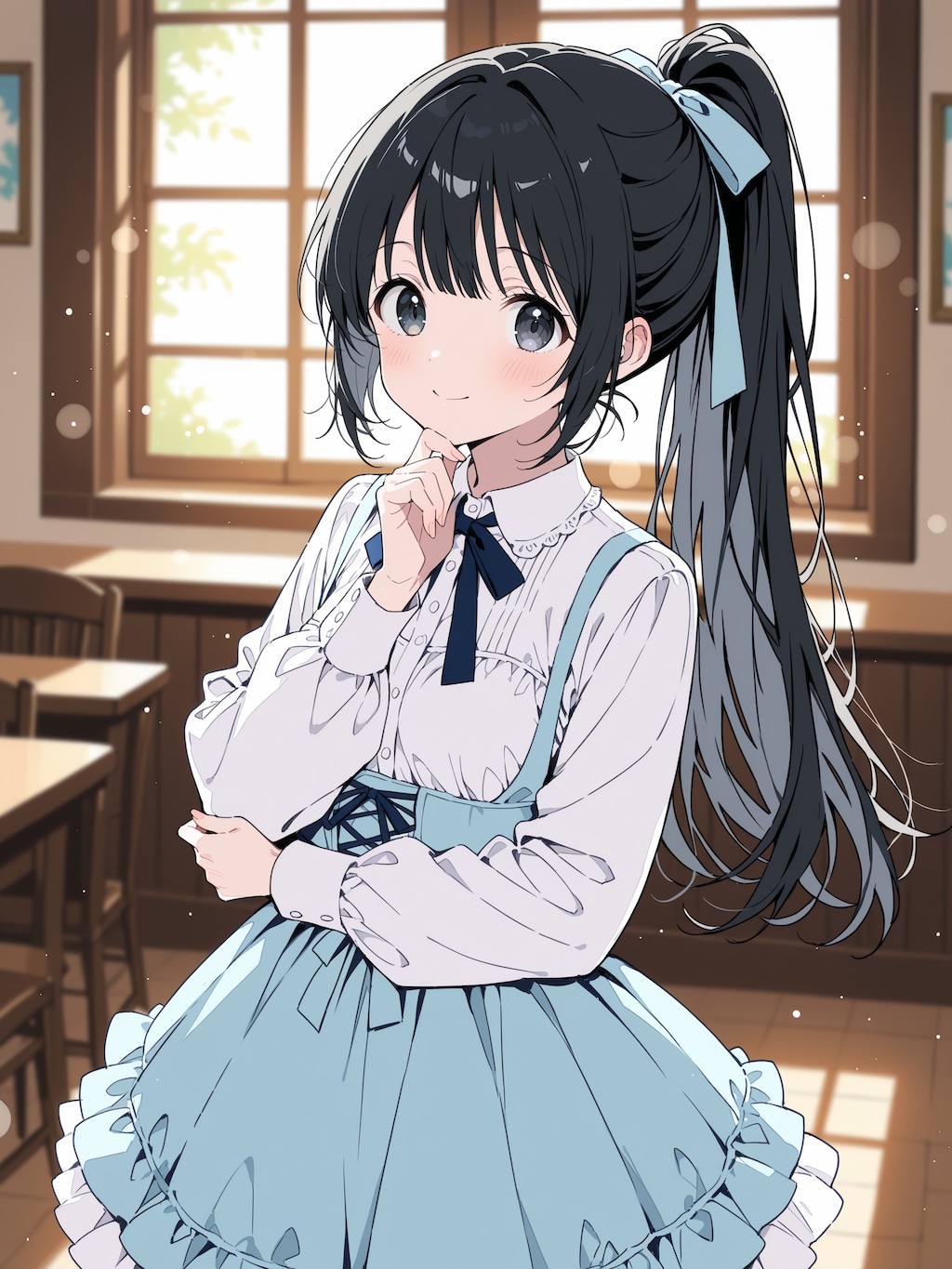 ポニーテールは私のトレードマークなの