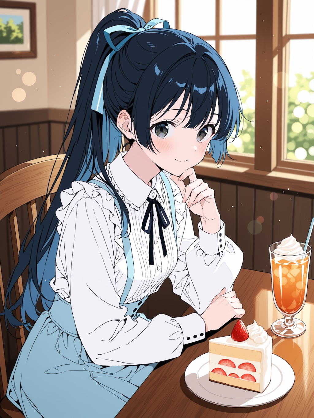 ポニーテールは私のトレードマークなの