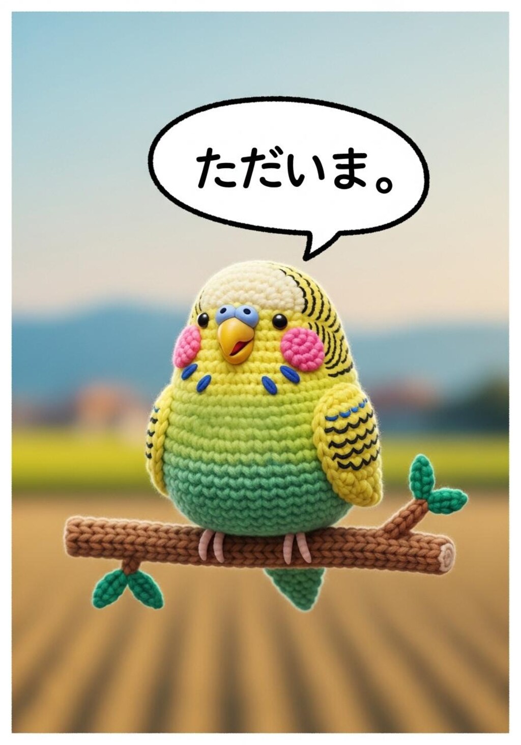 くにへ　かえる　いんこ