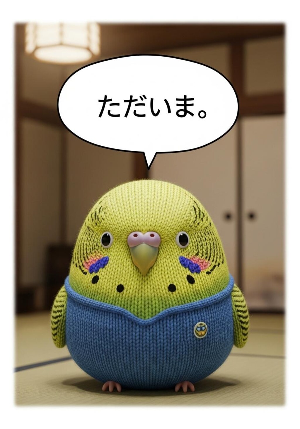 くにへ　かえる　いんこ