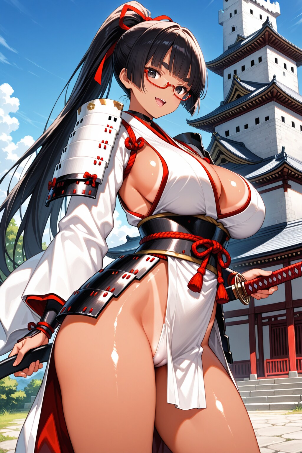 褌ジャパニーズサムラーイガール！