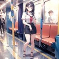 夏の出勤 2枚目