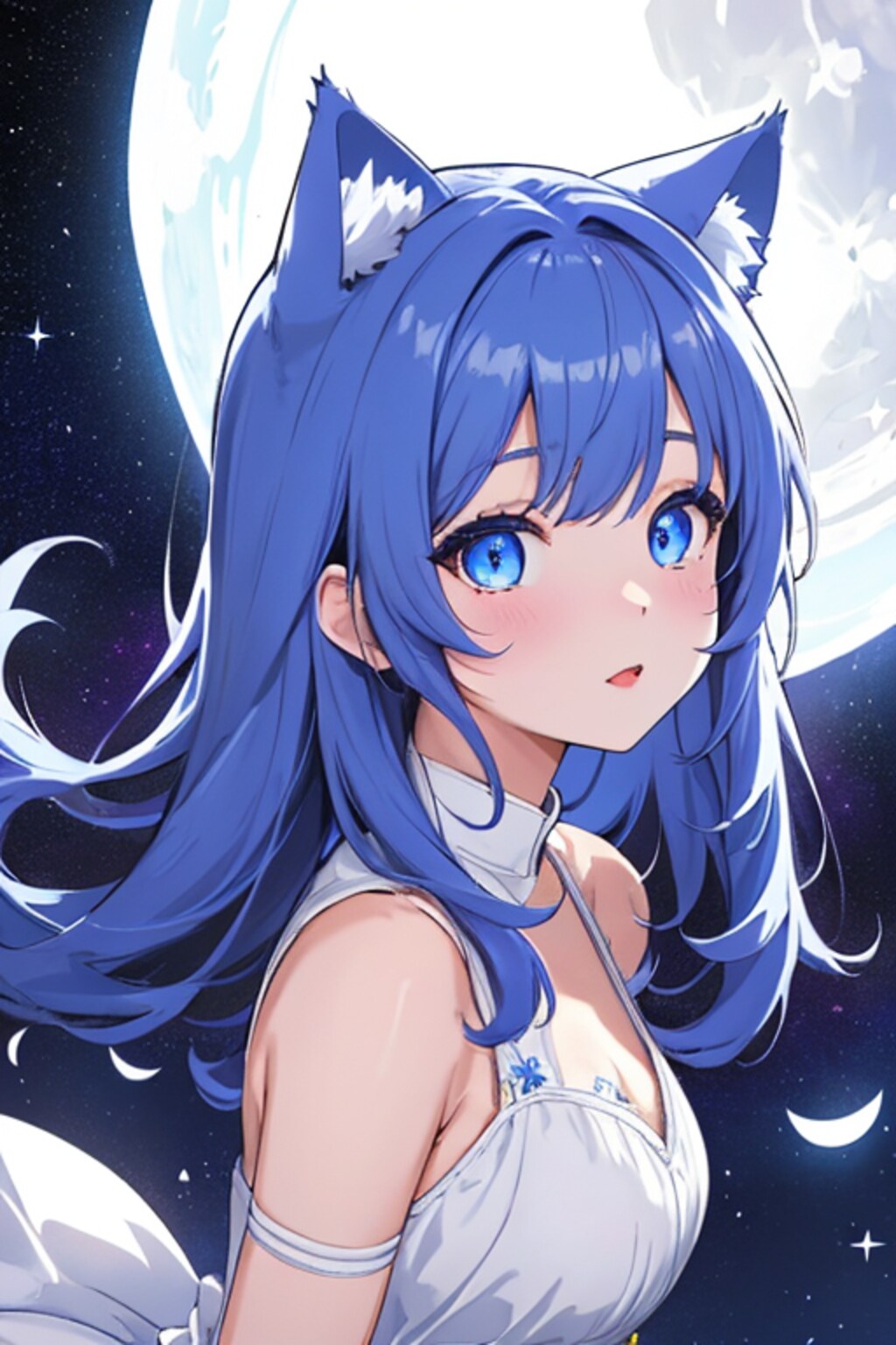 月の不思議な少女-No.2