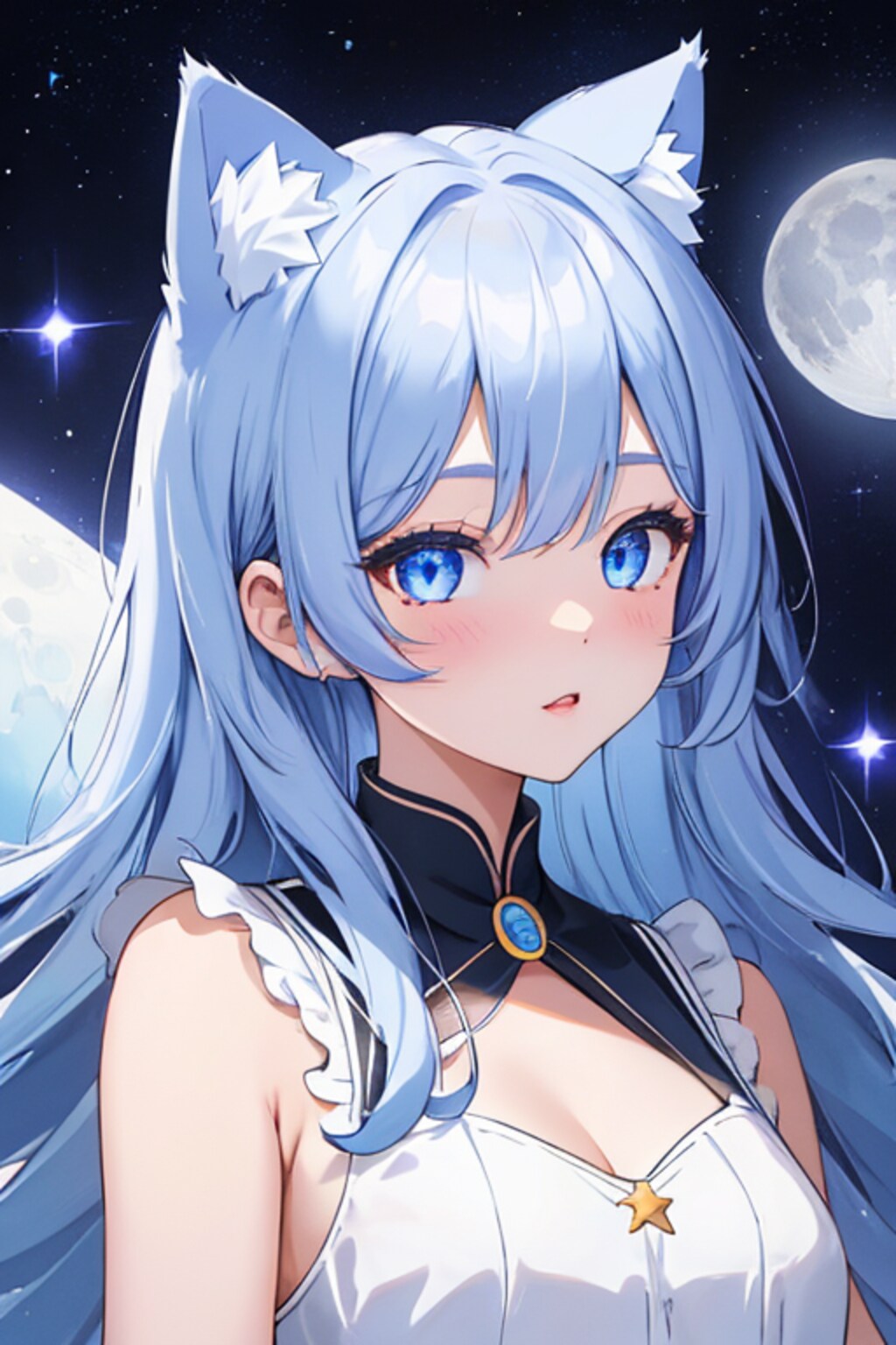 月の不思議な少女-No.2