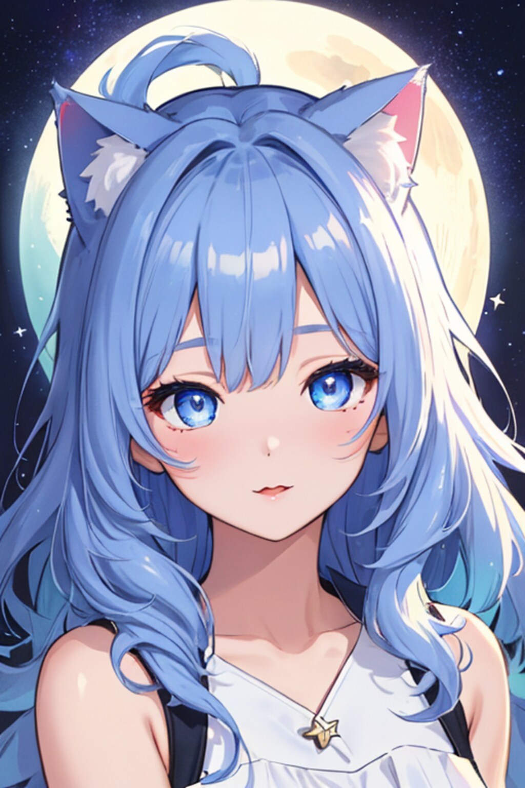 月の不思議な少女-No.2