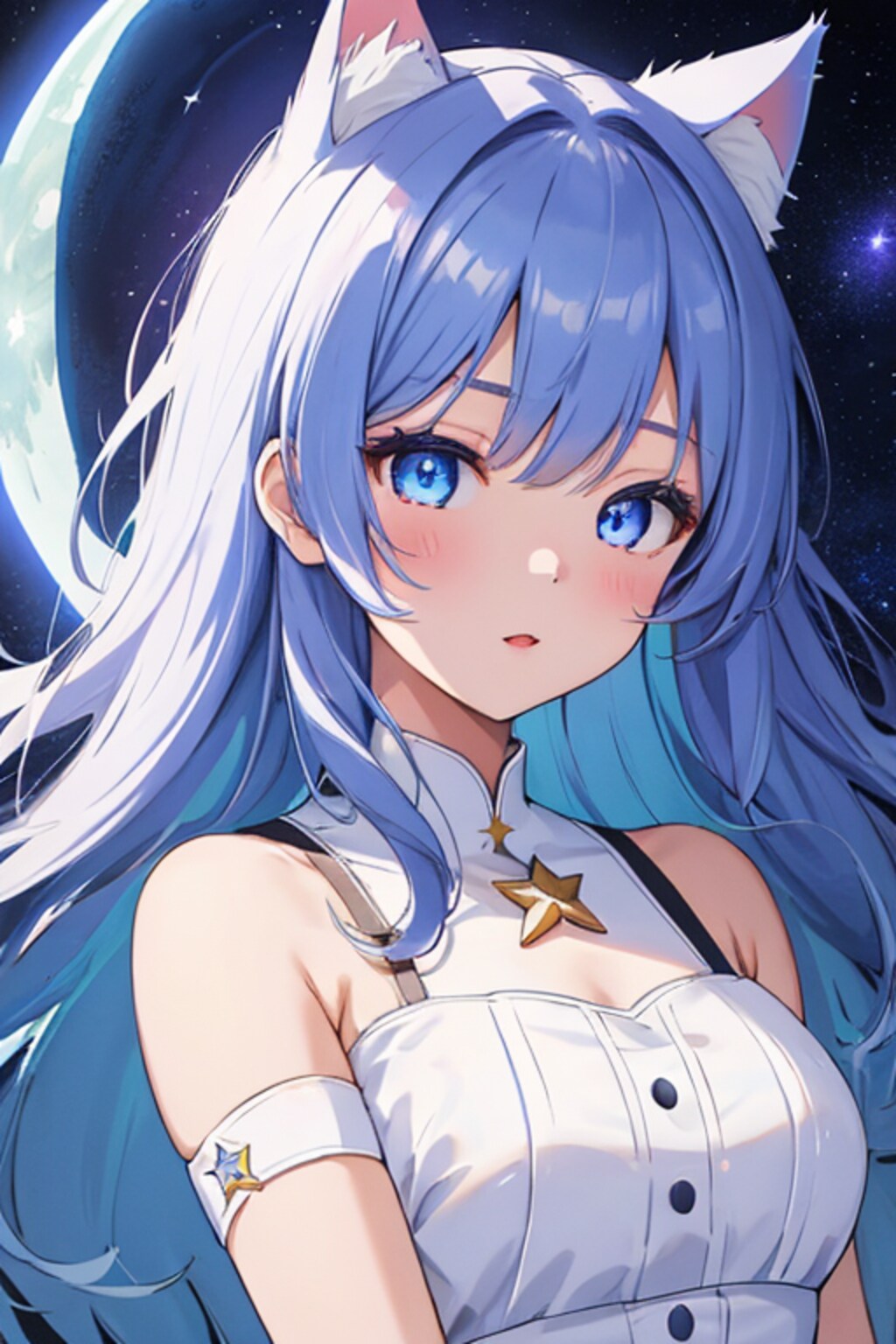 月の不思議な少女-No.2