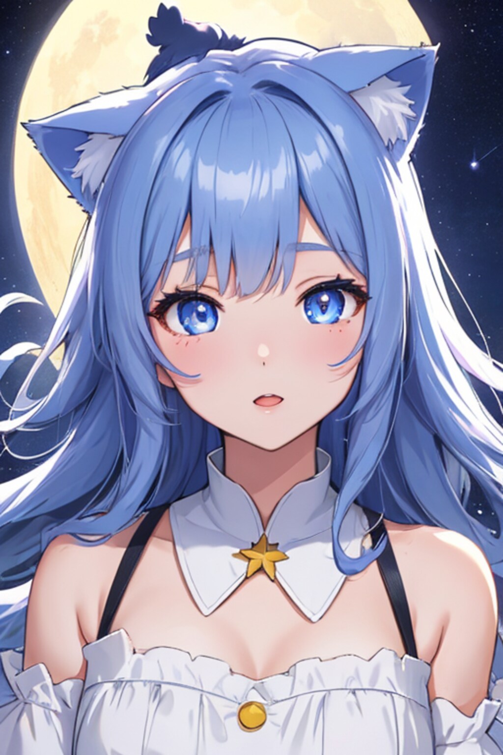 月の不思議な少女-No.2