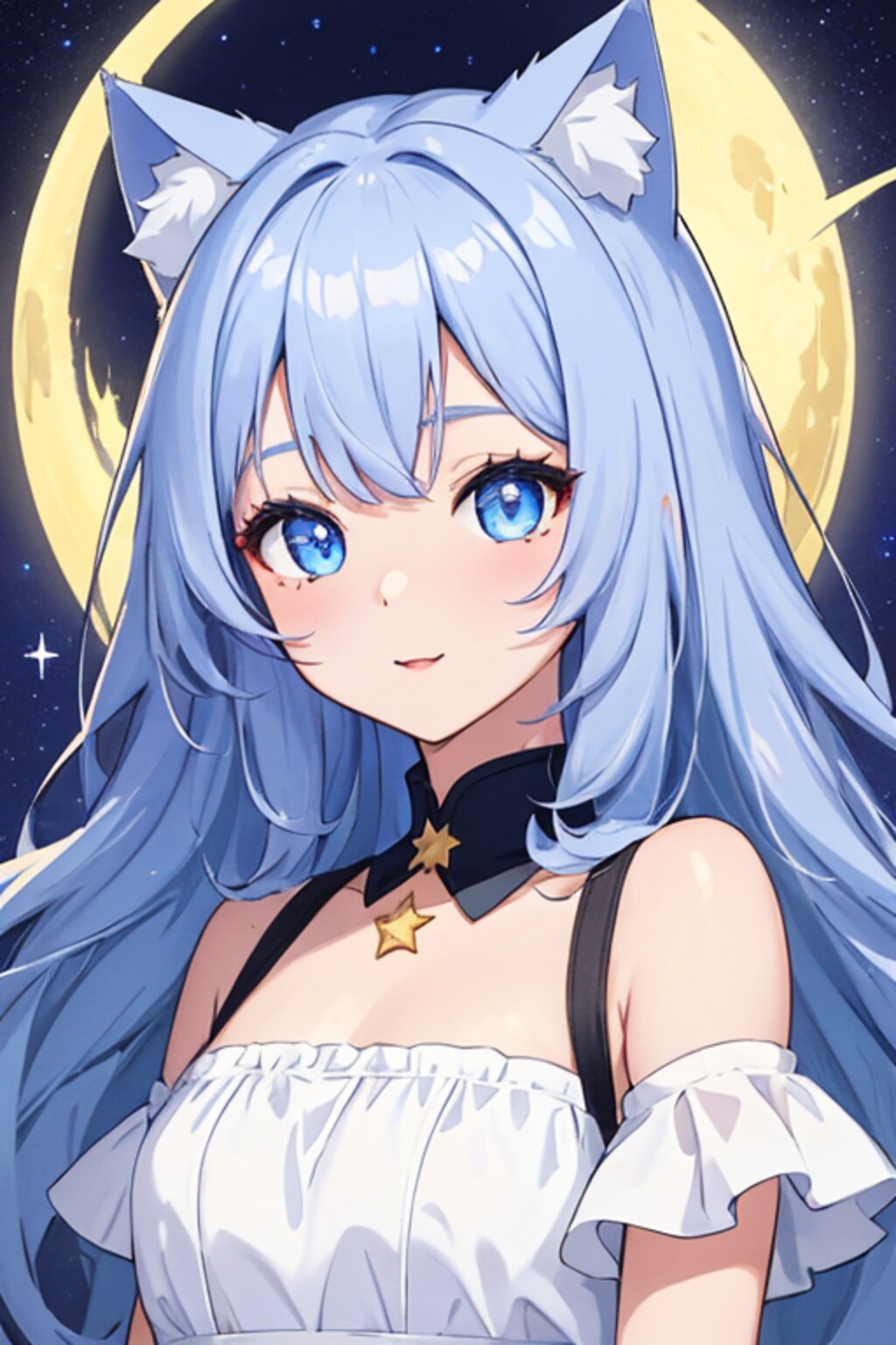 月の不思議な少女-No.2