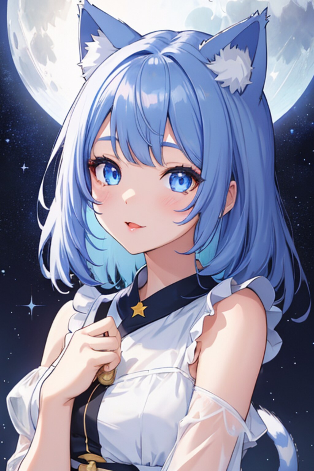 月の不思議な少女-No.2