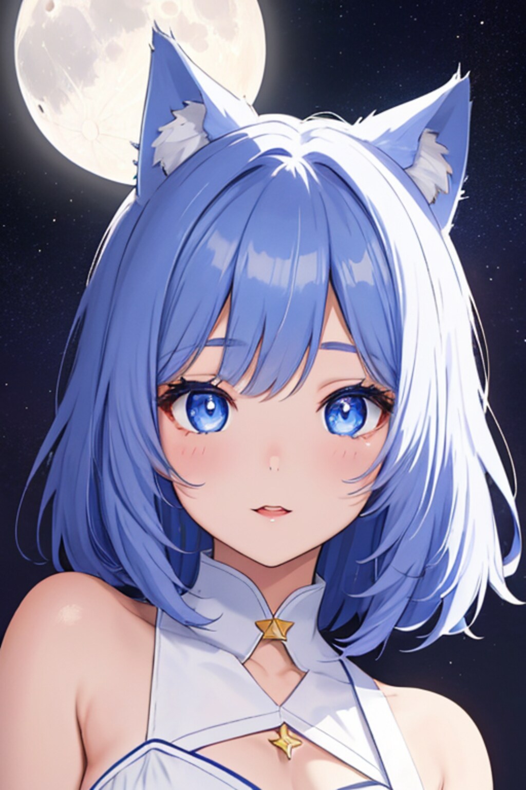 月の不思議な少女-No.2