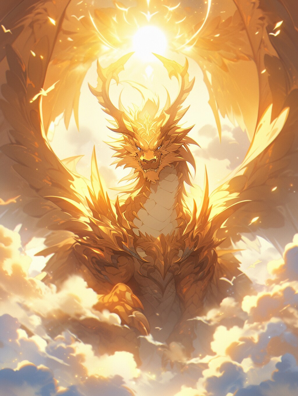 太陽とドラゴン