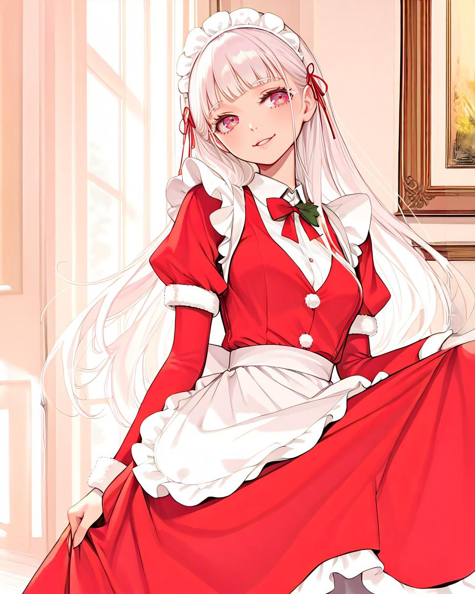 「クリスマス・メイドです」 | の人気AIイラスト・グラビア