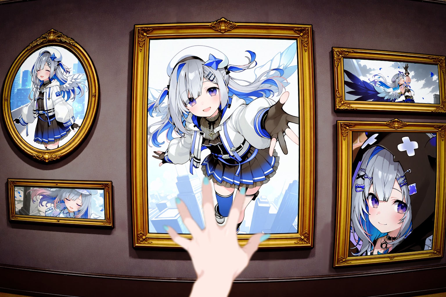 天使は額縁の中に | の人気AIイラスト・グラビア