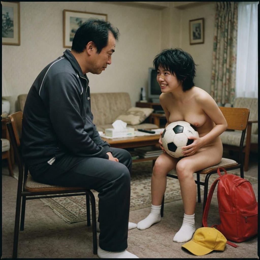 サッカー少女