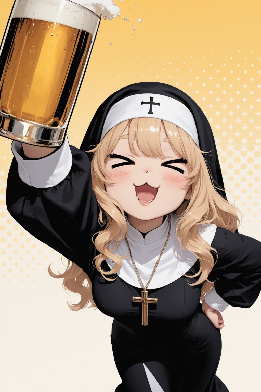 Beautiful Sister - No Alcohol No Life（追放令嬢【とにかくお酒が大好きダメダメ・シスターだよ♪】）