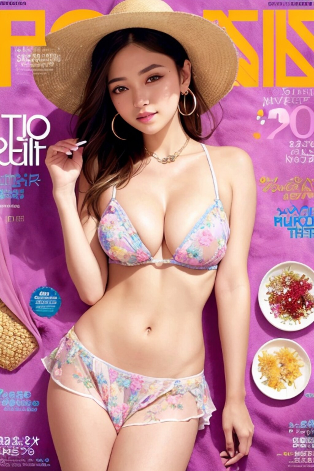 AI夏のビーチスタイル