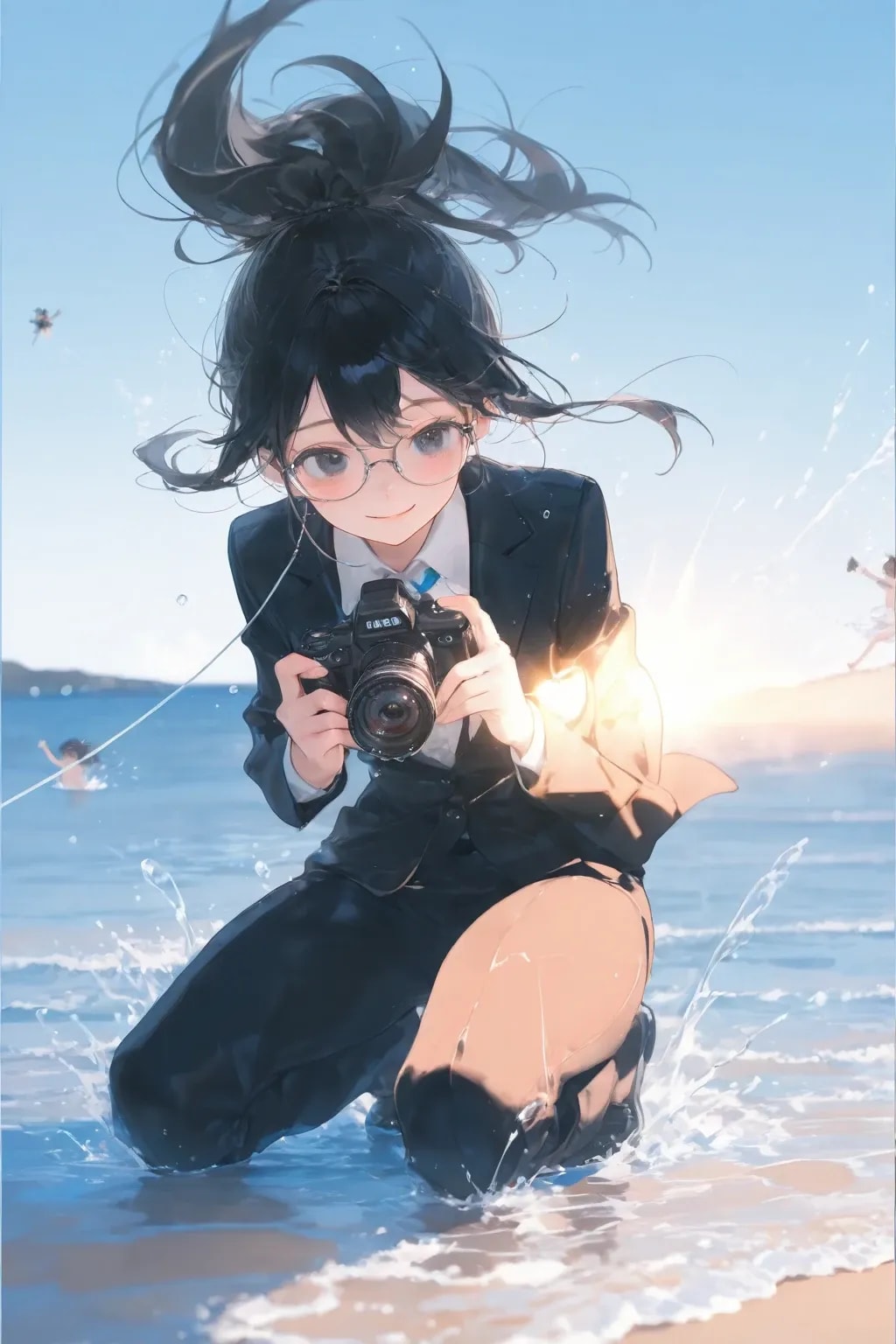 青