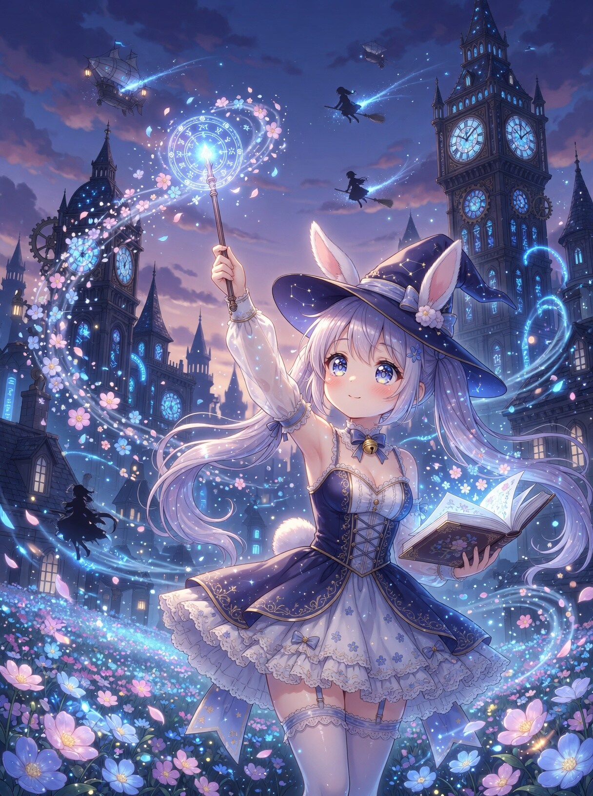 花畑を出す魔法