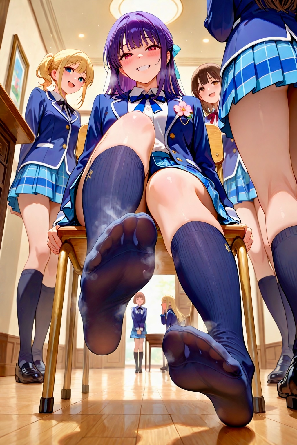顔上げなよー