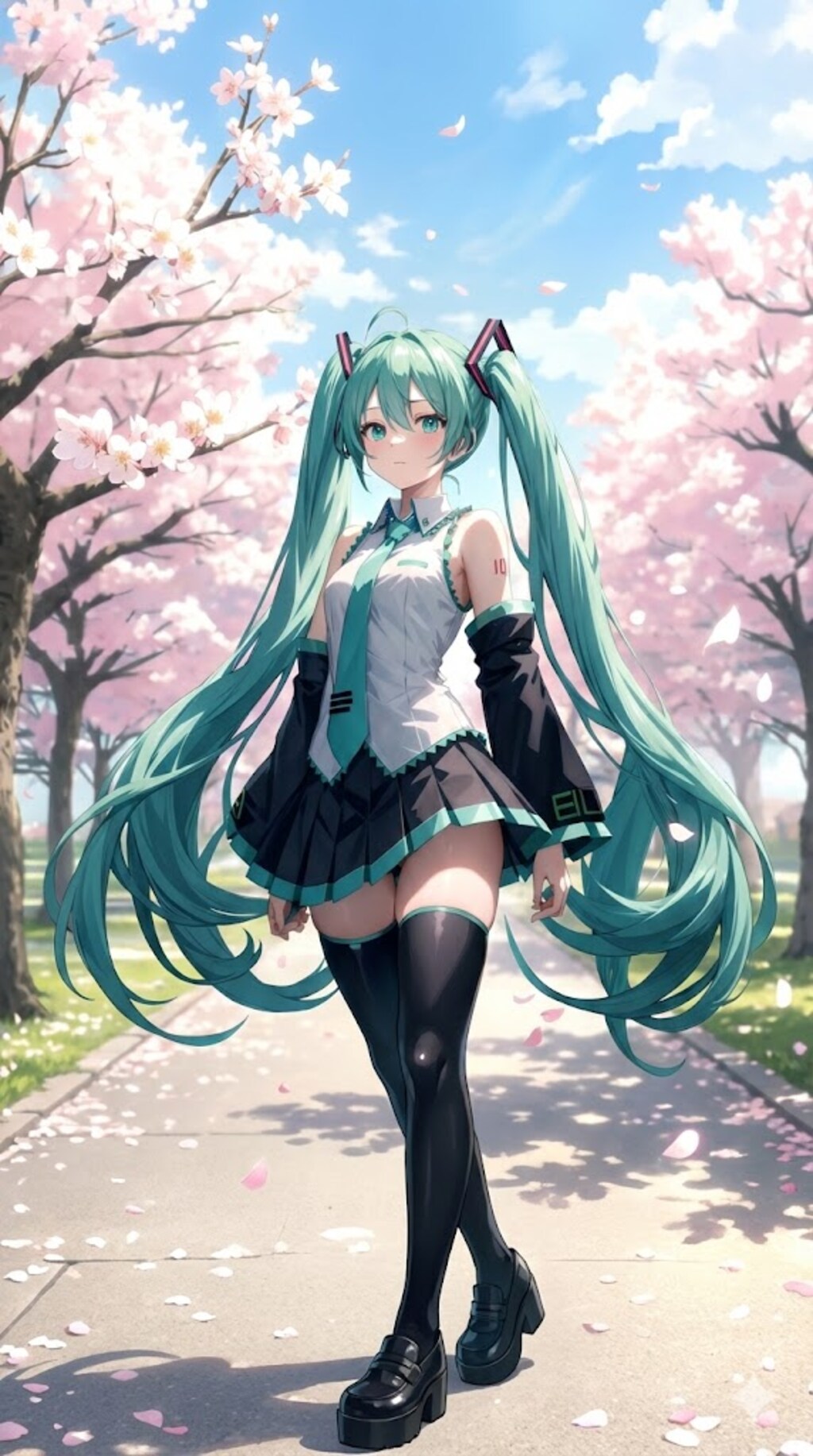 ミクさん立ち絵