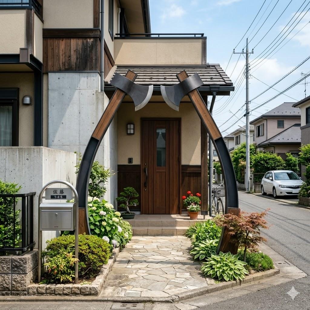 トマホークっぽい門