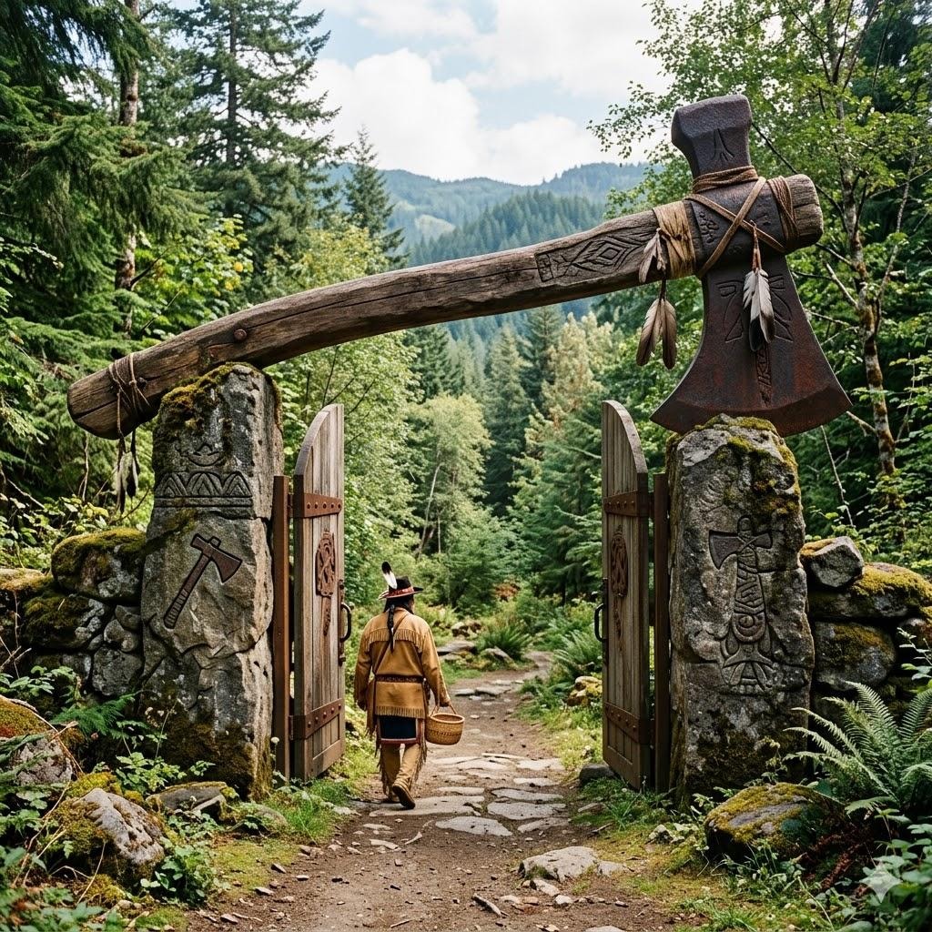 トマホークっぽい門