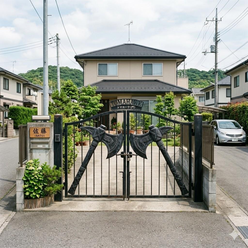 トマホークっぽい門