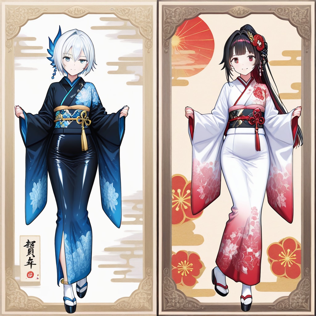 振り袖 | の人気AIイラスト・グラビア