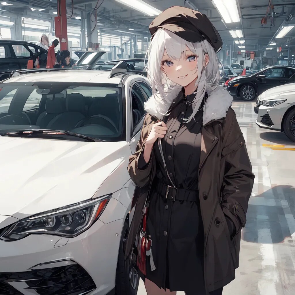 車好きの女ボス