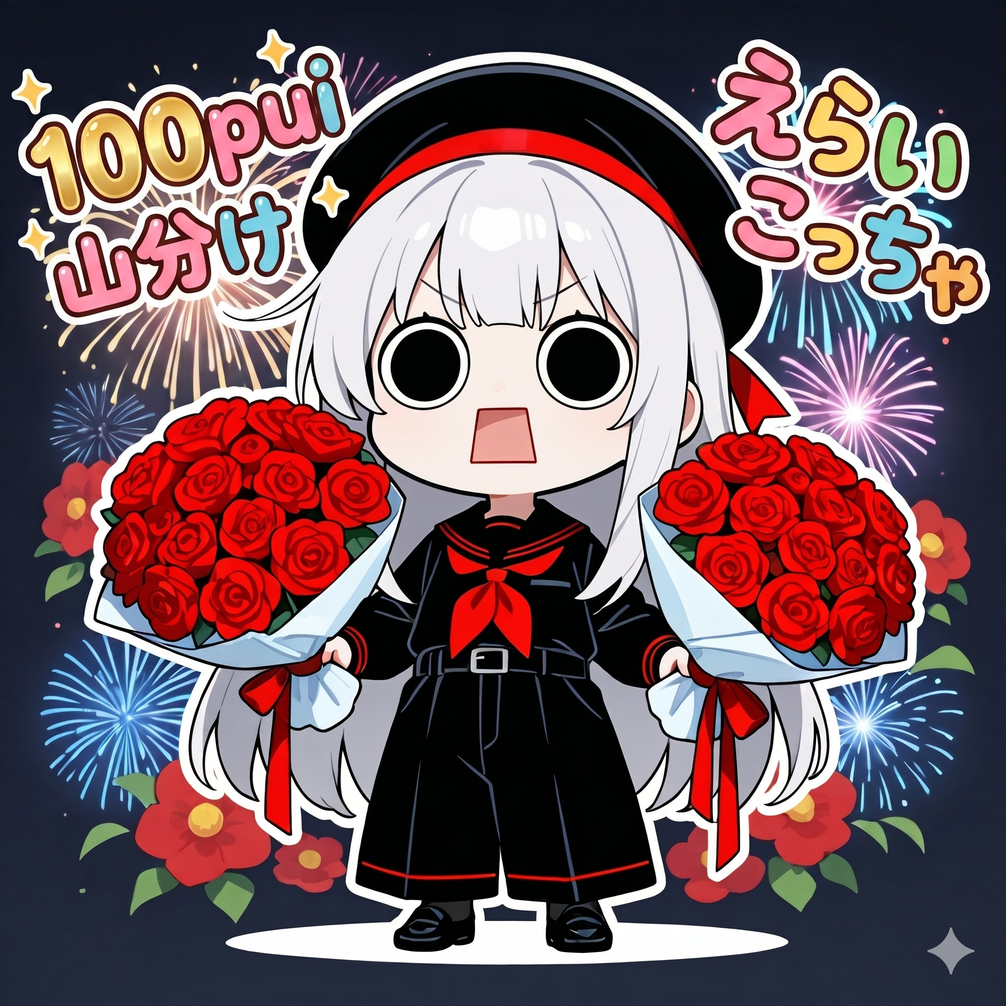 お焚き上げ100pui山分けえらいこっちゃ嬢 | の人気AIイラスト・グラビア