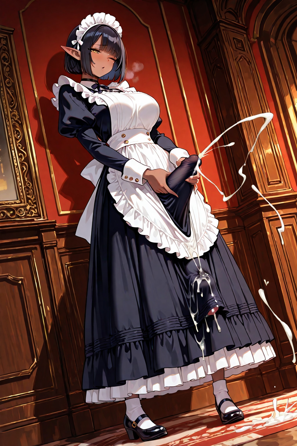 dark elf maid futa