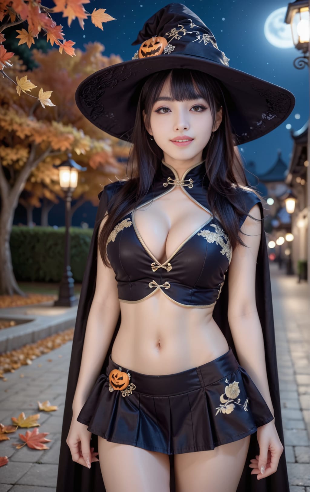 チャイナドレスの魔女