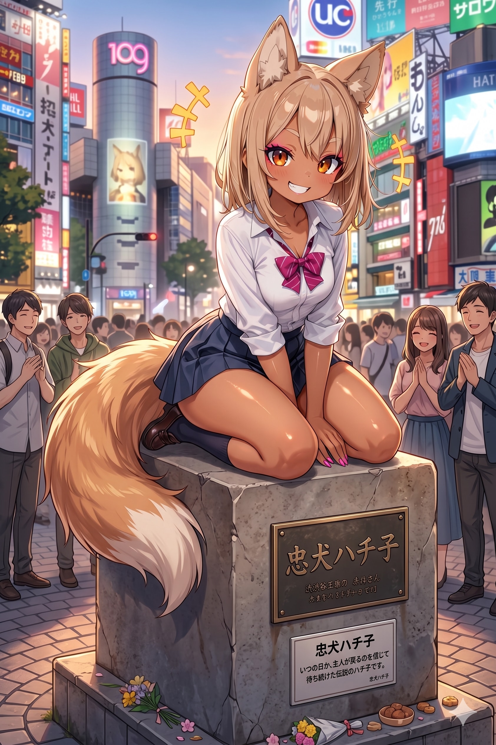 ４月２８日は渋谷ギャルの日 | の人気AIイラスト・グラビア