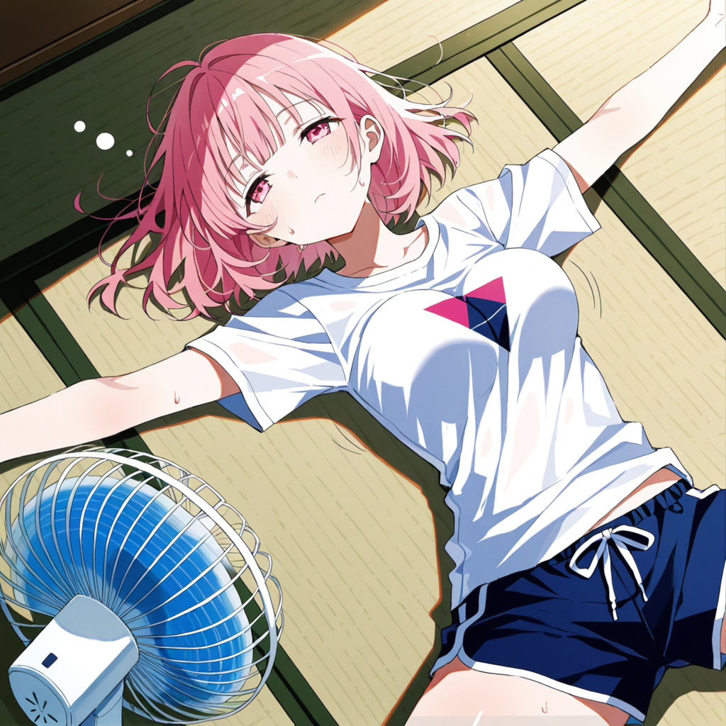 夏休みは暑すぎて何もしたく無い！