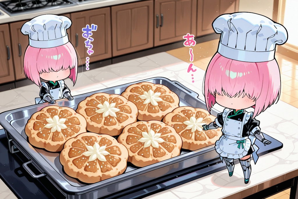 クッキー作るヨー