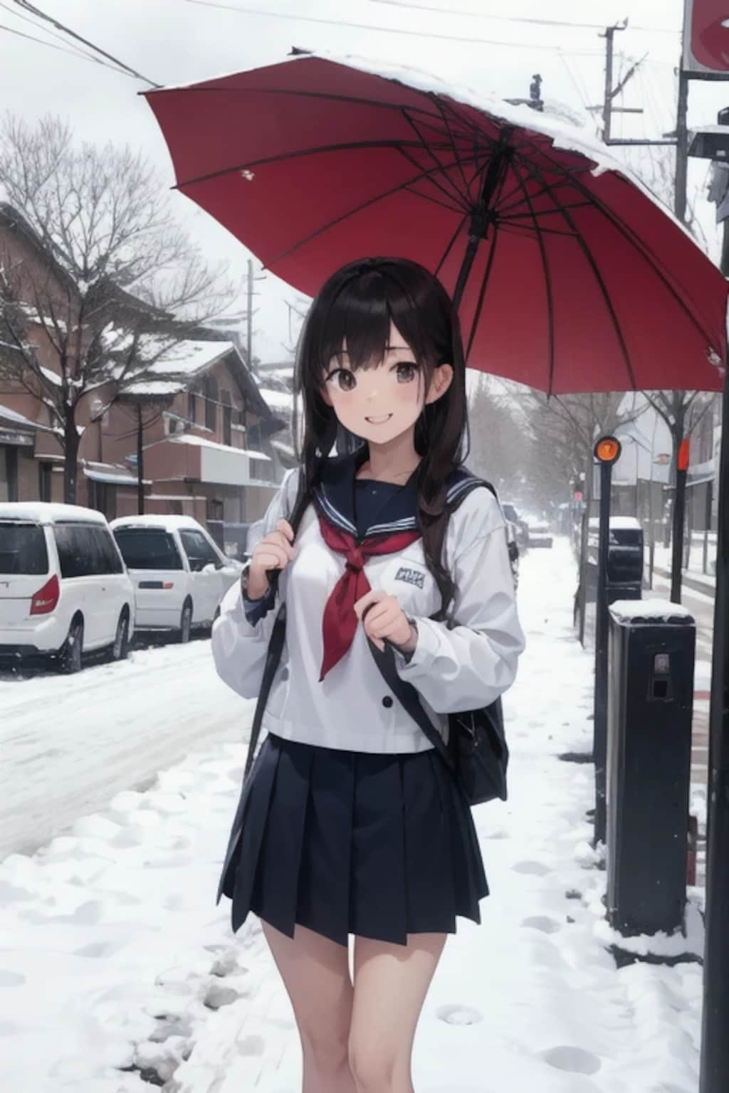 今日も寒いねぇ　お兄ちゃん