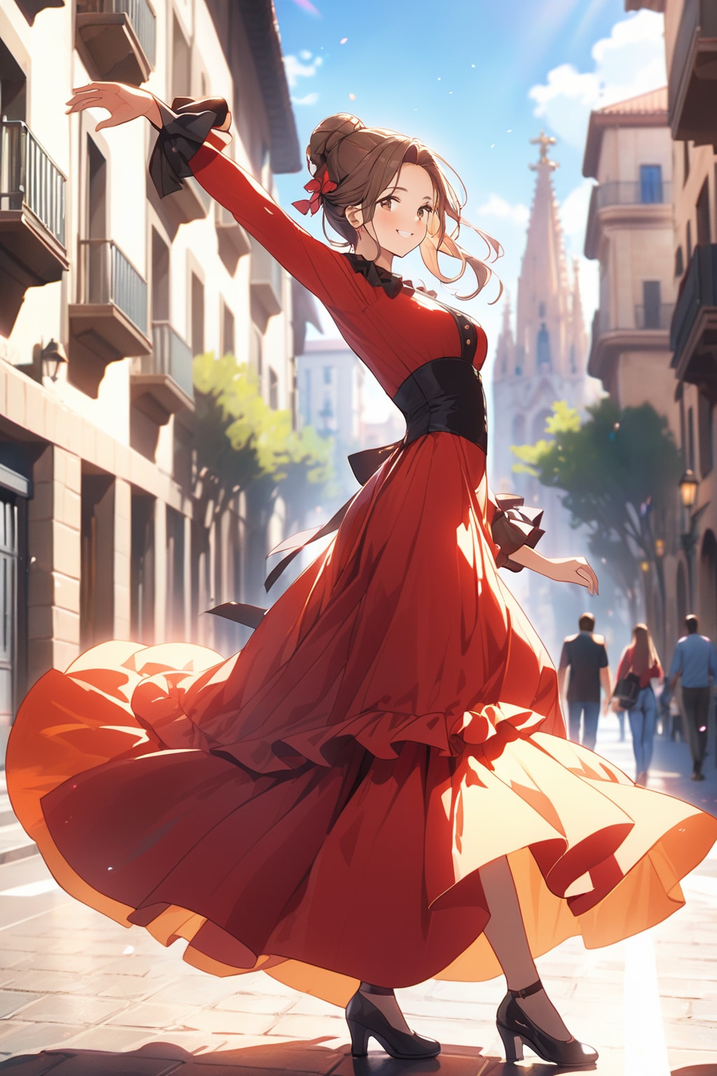 フラメンコおねえさん　240526