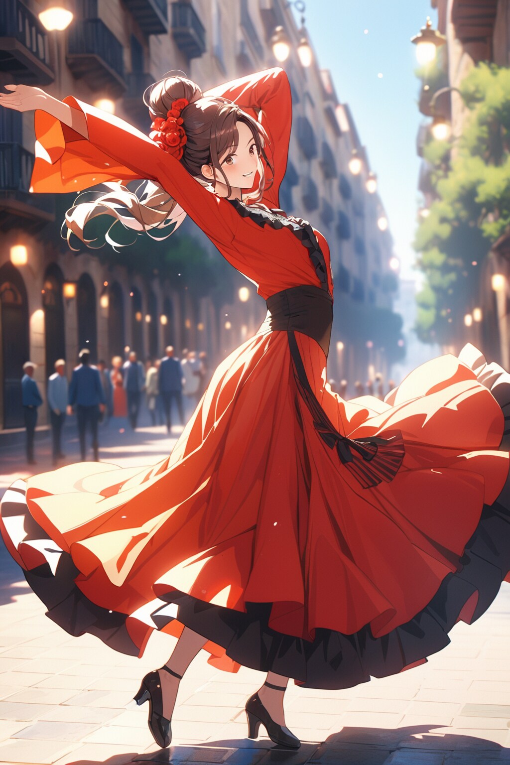 フラメンコおねえさん　240526