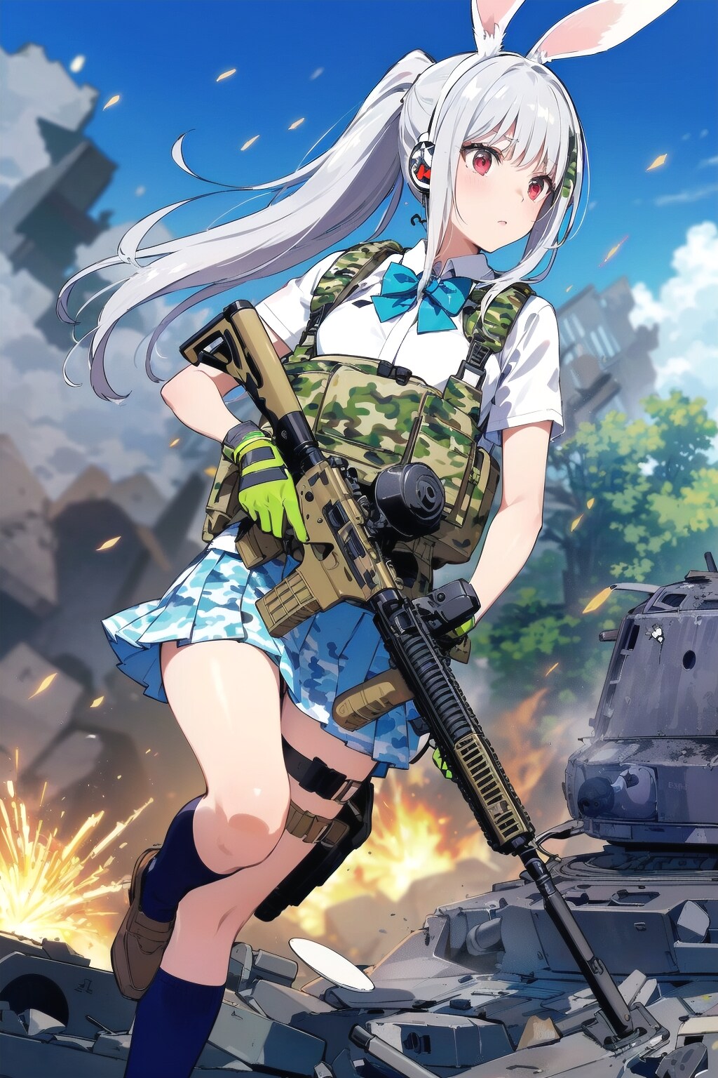 みみも戦うのです💥💥💥🐰