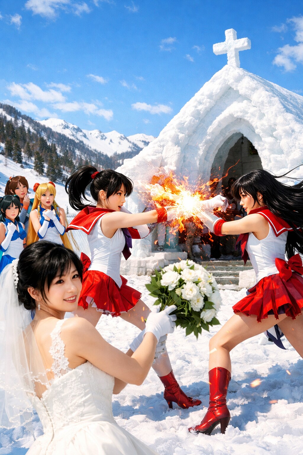 美少女戦士セーラーアイス2期延長戦！ | の人気AIイラスト・グラビア