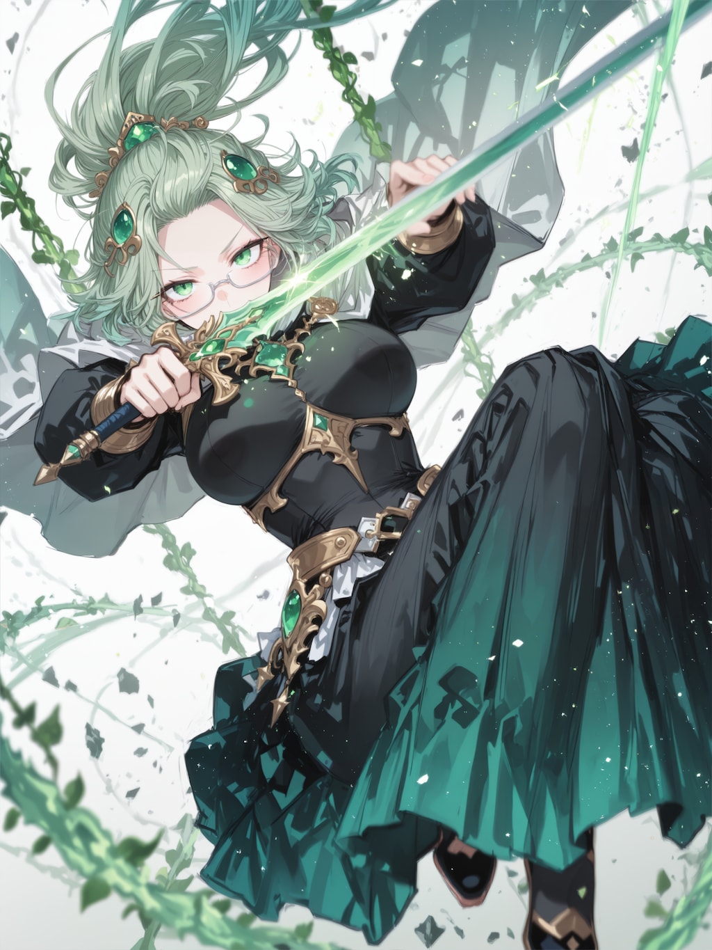 ロンスカ翠一閃２
