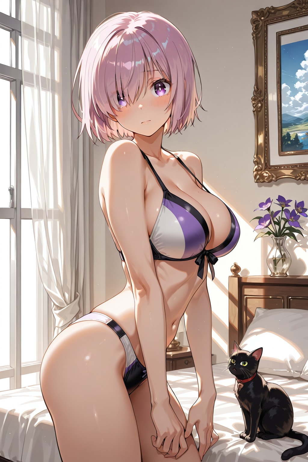 お着換え中の覗き魔さん